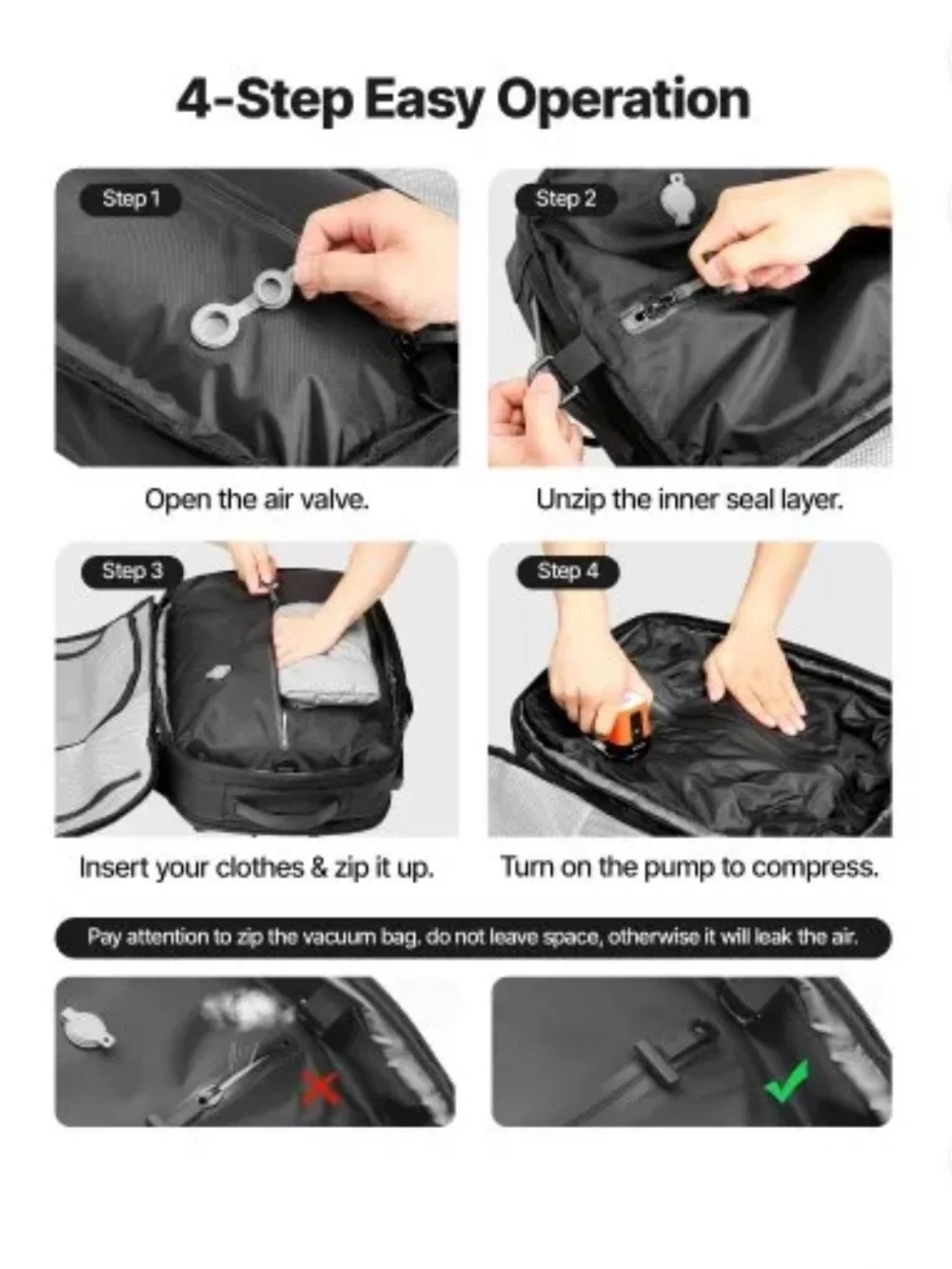 Vevor vacuum travel